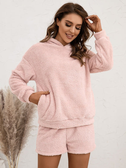 Cloud Nine Hoodie & Shorts Set - Taydiane