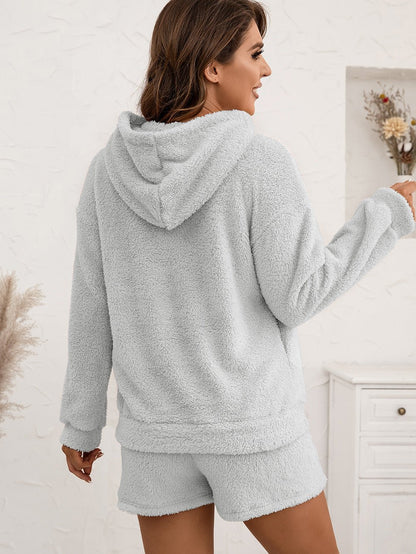 Cloud Nine Hoodie & Shorts Set - Taydiane