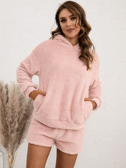 Cloud Nine Hoodie & Shorts Set - Taydiane