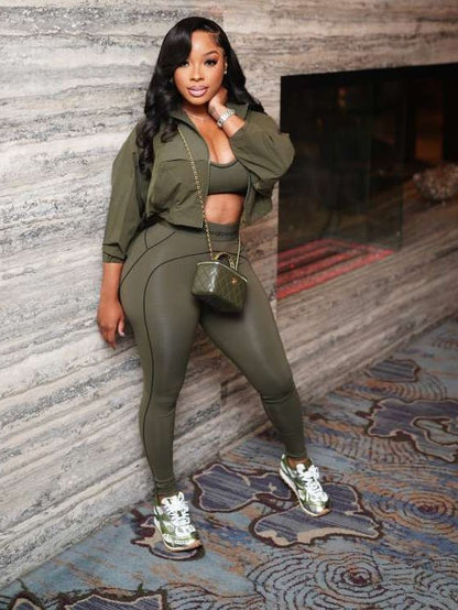 Contour Sculpt Athleisure Set - Taydiane