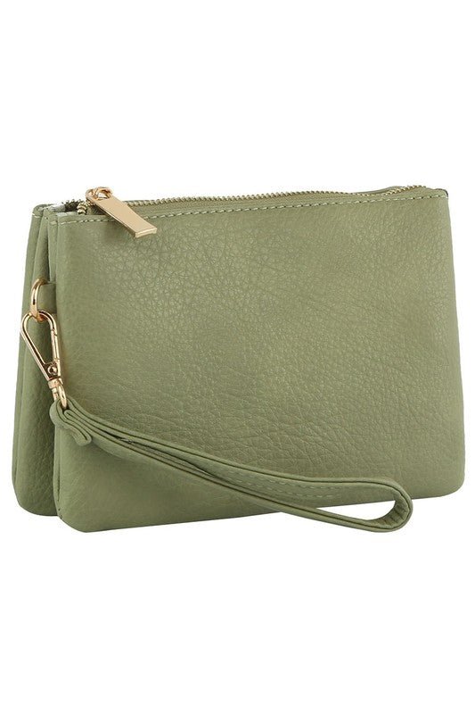 Convertible Clutch Crossbody Bag Wristlet - TayDiane