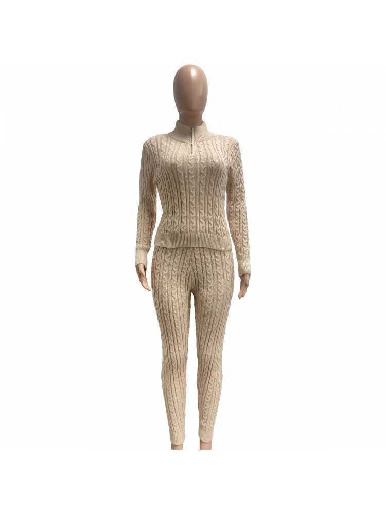 Cozy Chic Knitted Sweater Set - TayDiane