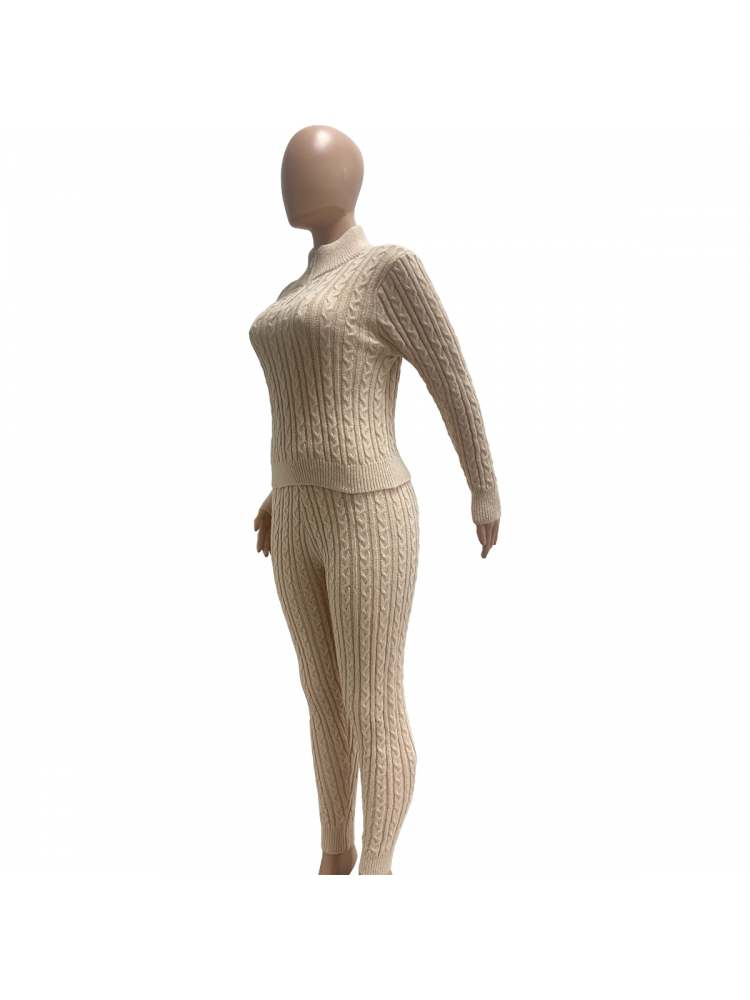 Cozy Chic Knitted Sweater Set - TayDiane