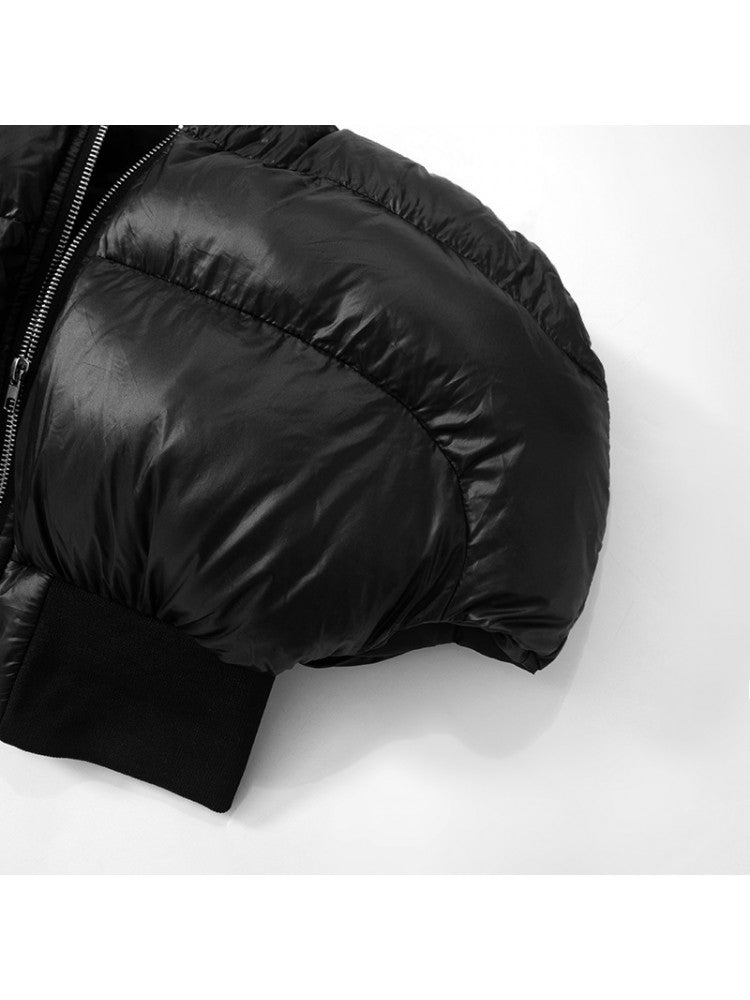 Cropped Luxe Puffer Jacket - TayDiane