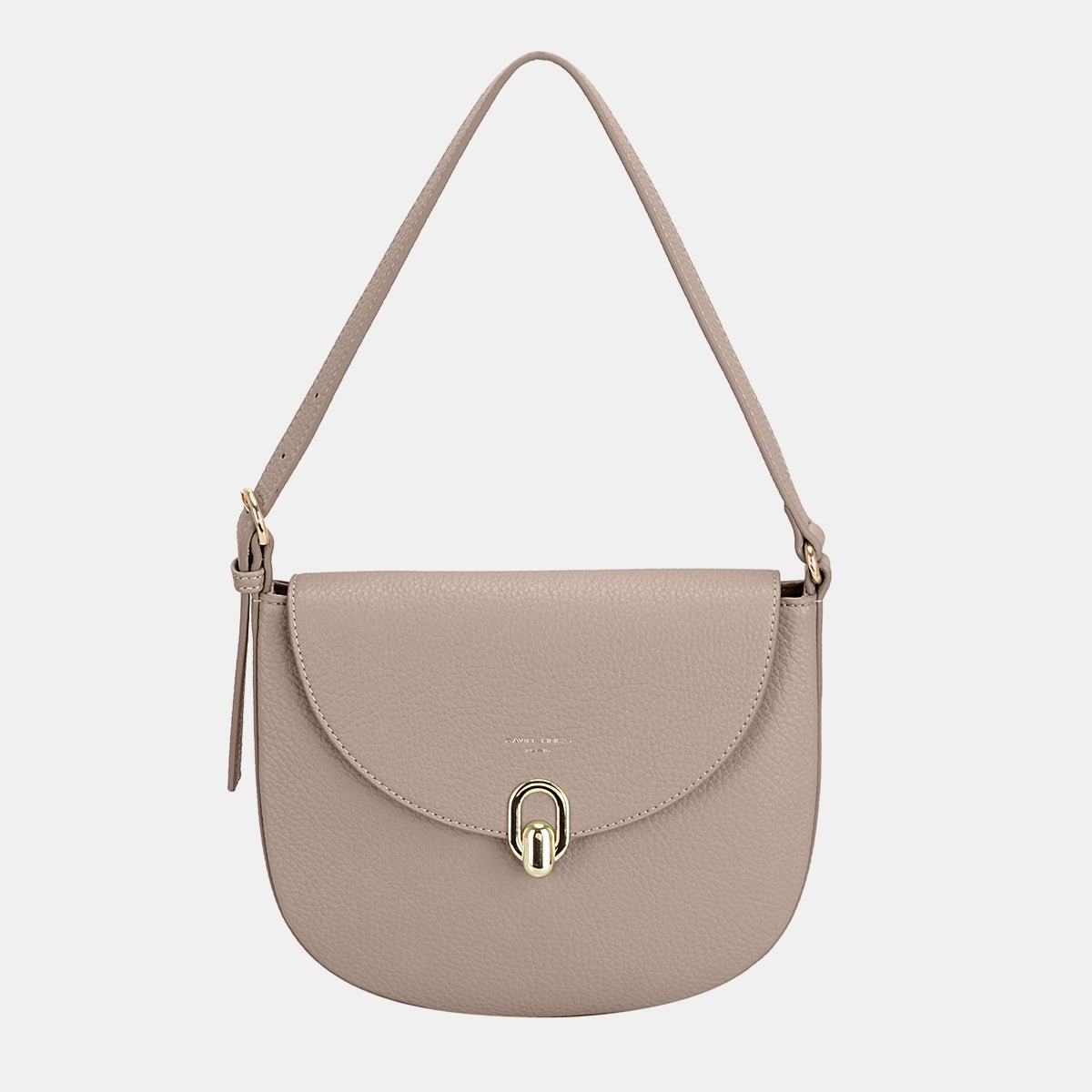 David Jones Metal Buckle Shoulder Bag - TayDiane