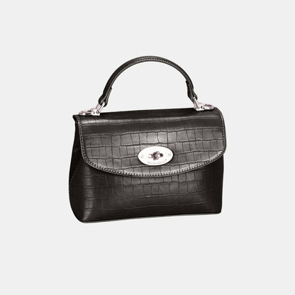 David Jones Texture PU Leather Handbag - TayDiane