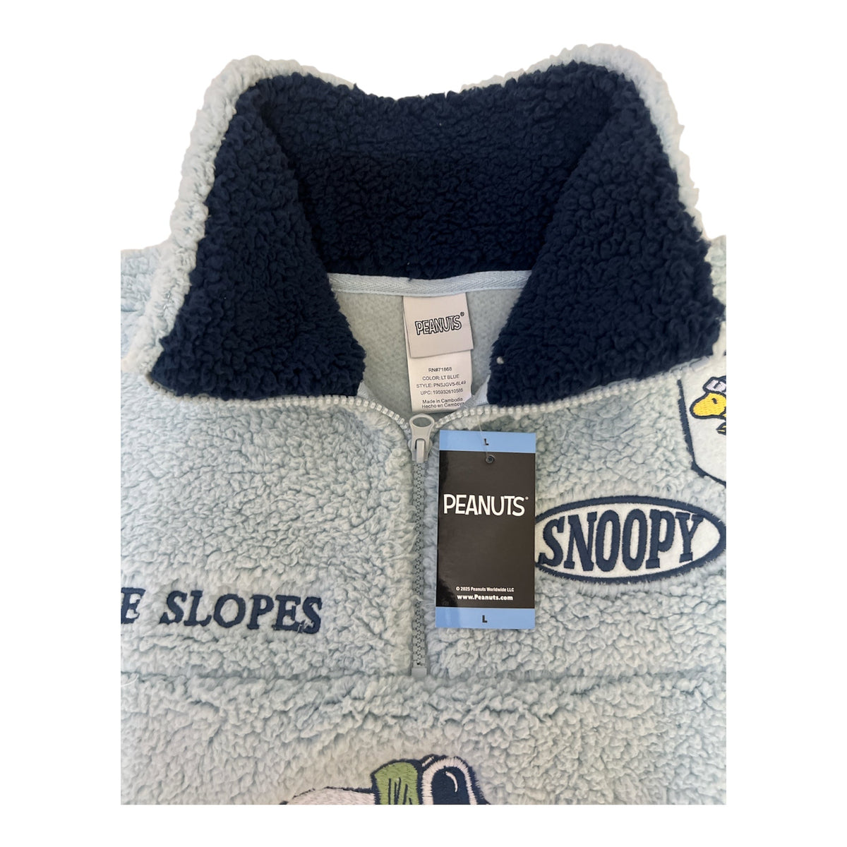 Disney Mickey Mouse, Winnie the Pooh & Snoopy Sherpa Pullovers - Taydiane