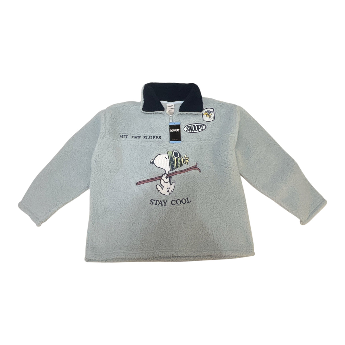 Disney Mickey Mouse, Winnie the Pooh & Snoopy Sherpa Pullovers - Taydiane