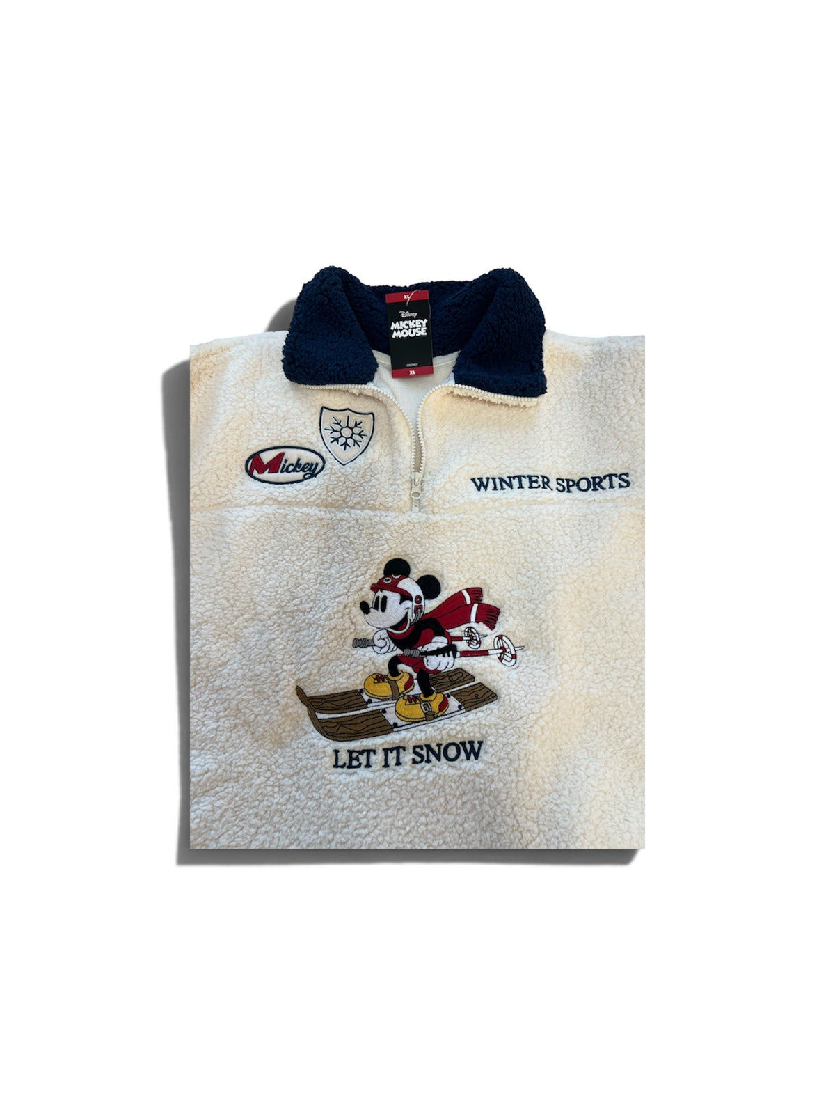 Disney Mickey Mouse, Winnie the Pooh & Snoopy Sherpa Pullovers - Taydiane