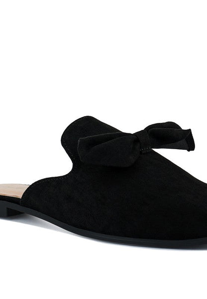 DOBOS CASUAL WALKING BOW MULES - TayDiane