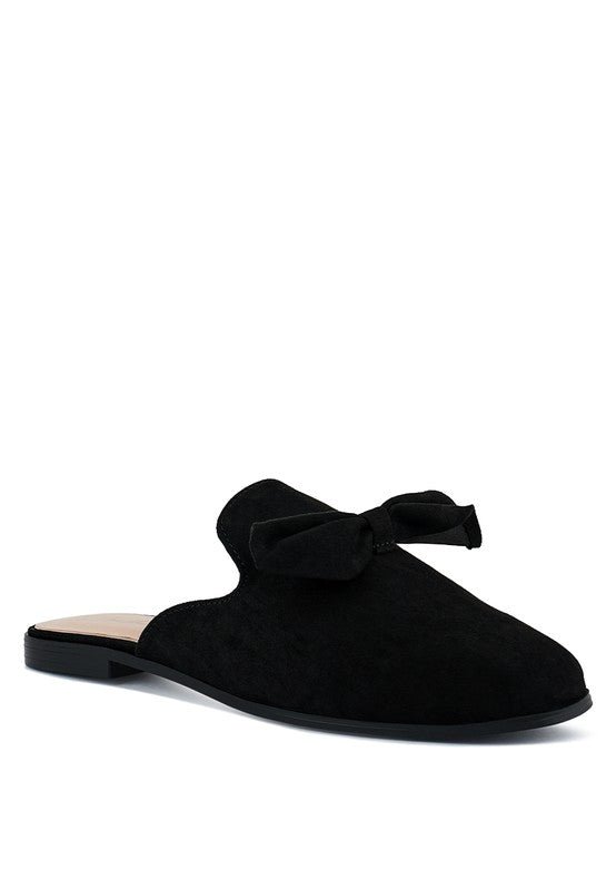 DOBOS CASUAL WALKING BOW MULES - TayDiane