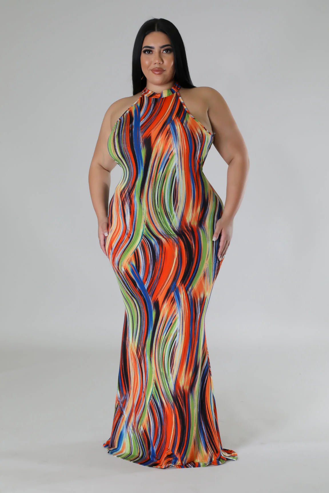 Double Sided Vest High Waist Dress - TayDiane