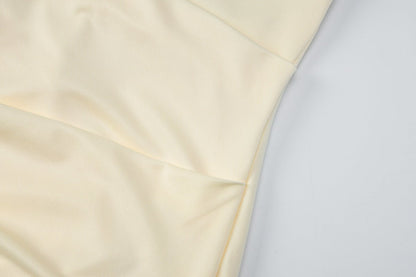 Elegant Backless Halter Maxi Dress - Taydiane
