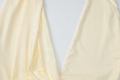 Elegant Backless Halter Maxi Dress - Taydiane