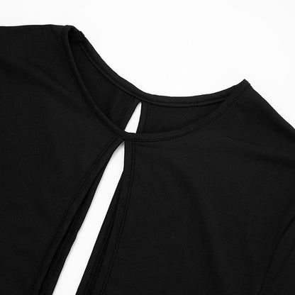 Elegant Backout Maxi Dress - Taydiane