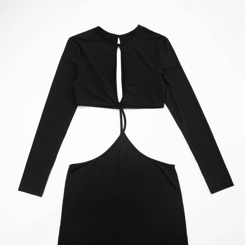 Elegant Backout Maxi Dress - Taydiane