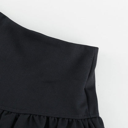 Elegant Bow Tie Top and Skirt Two - Piece Set - TayDiane