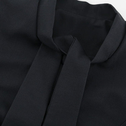 Elegant Bow Tie Top and Skirt Two - Piece Set - TayDiane