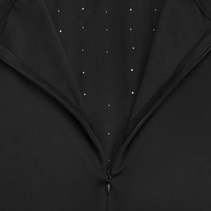 Elegant Pearl - Embellished Off - Shoulder Midi Dress - TayDiane