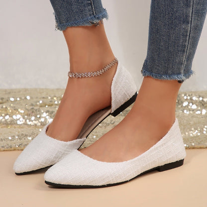 Everyday Chic Pointed Toe Flats - TayDiane
