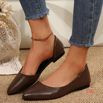 Everyday Chic Pointed Toe Flats - TayDiane