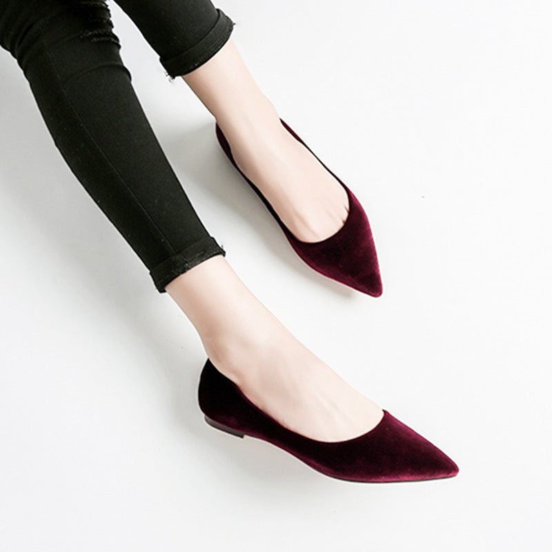 Everyday Elegance Pointed - Toe Flats - TayDiane
