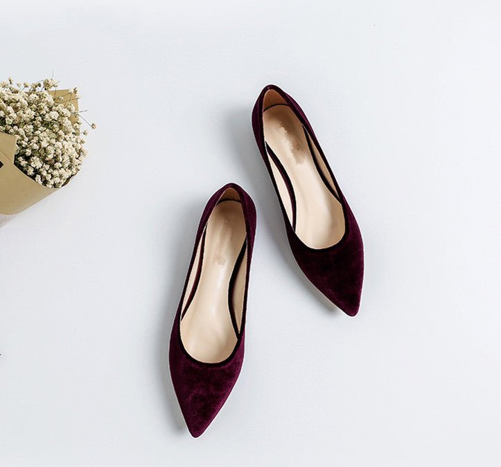 Everyday Elegance Pointed - Toe Flats - TayDiane