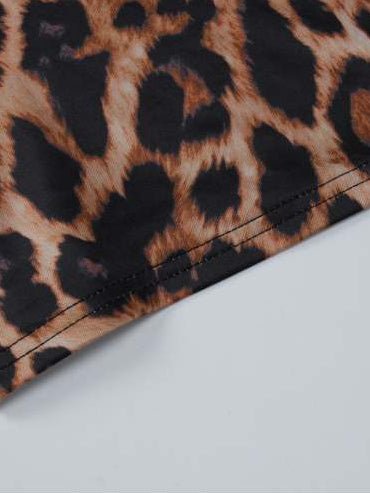 Fierce Nights Leopard Print Romper - TayDiane