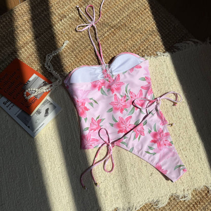 Floral Bikini Swimsuit - TayDiane