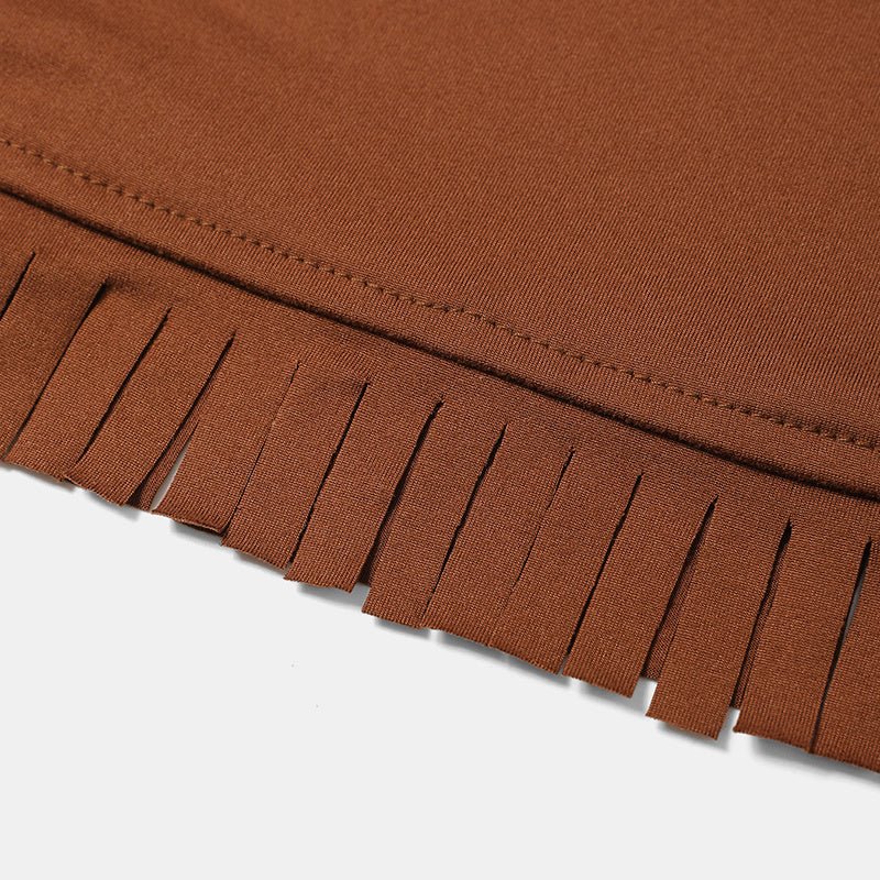 Fringe Fantasy Off - Shoulder Boho Top - TayDiane