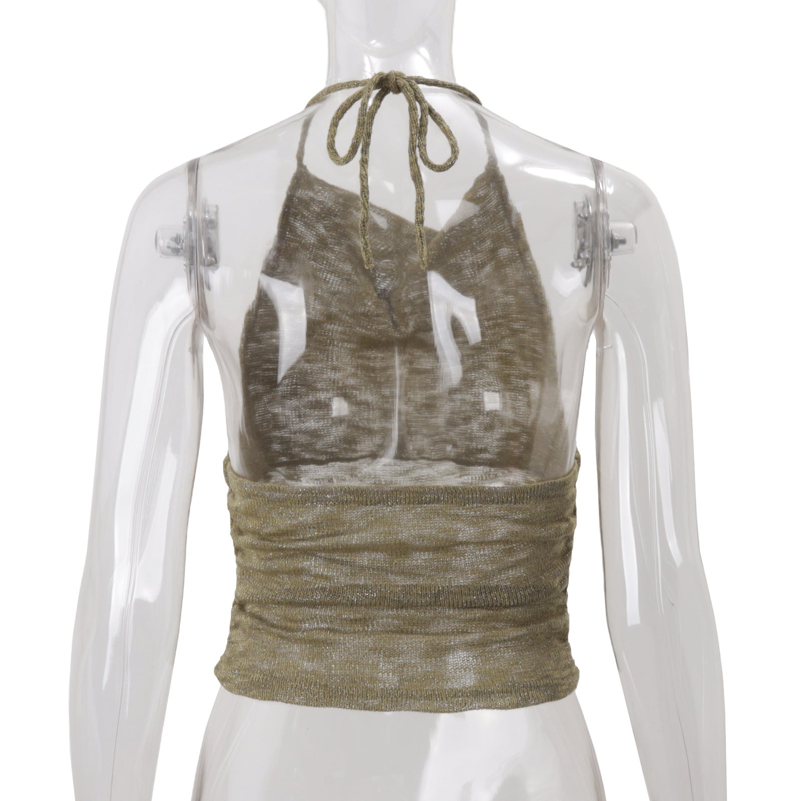 Green Halter Tank Top - TayDiane