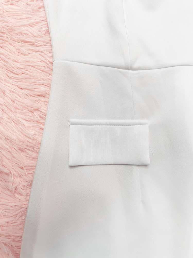 Halter Backless A - Line Mini Dress - Taydiane