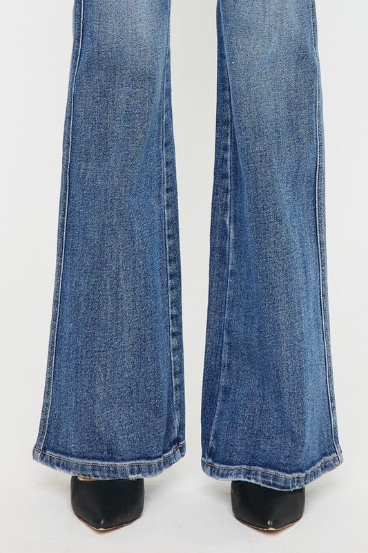 High Rise Flare Jeans - TayDiane