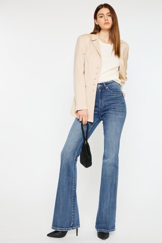 High Rise Flare Jeans - TayDiane