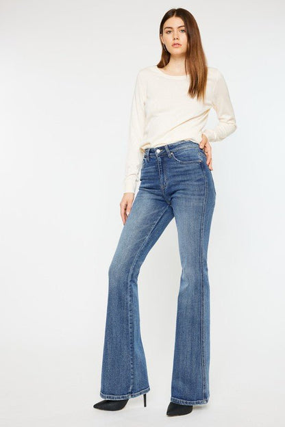 High Rise Flare Jeans - TayDiane