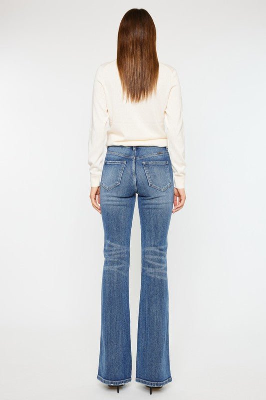 High Rise Flare Jeans - TayDiane