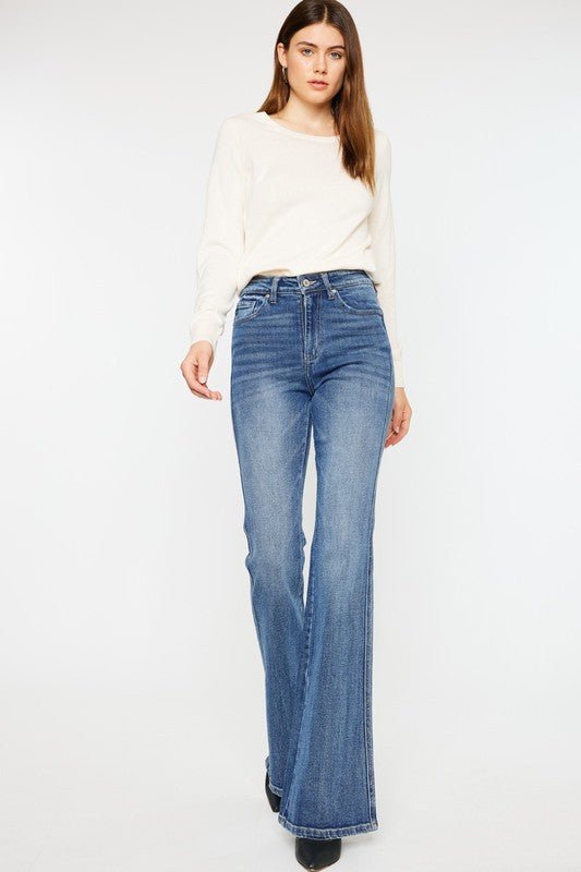 High Rise Flare Jeans - TayDiane