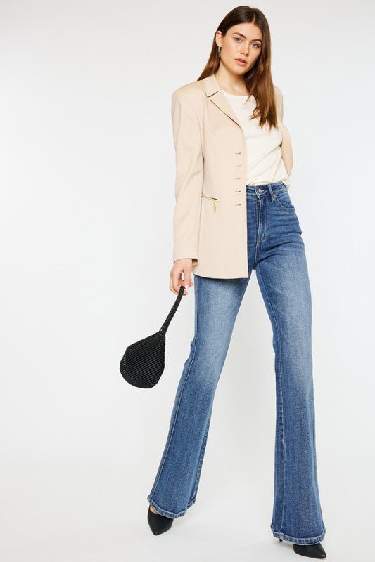 High Rise Flare Jeans - TayDiane