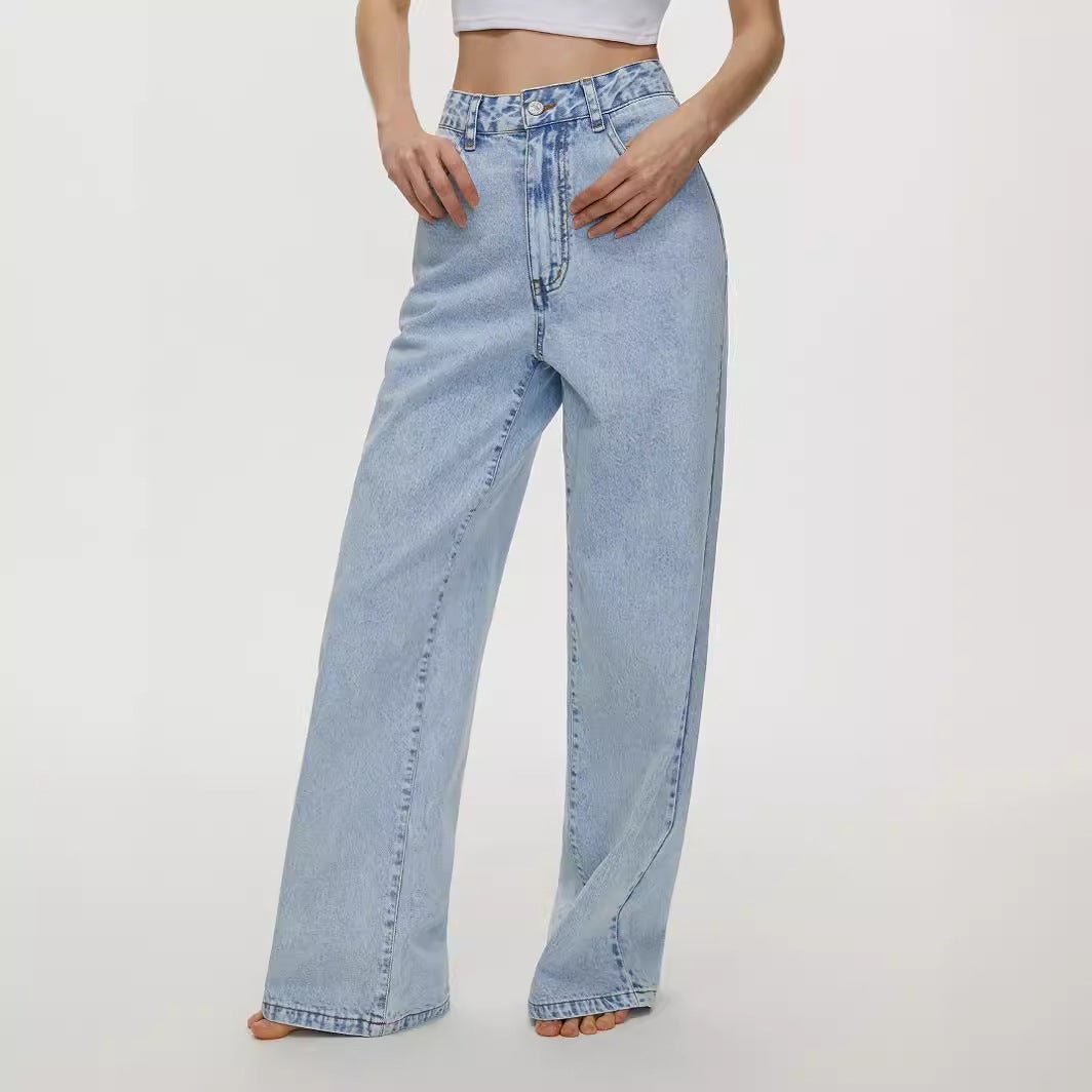 High - Rise Wide Leg Jeans - TayDiane