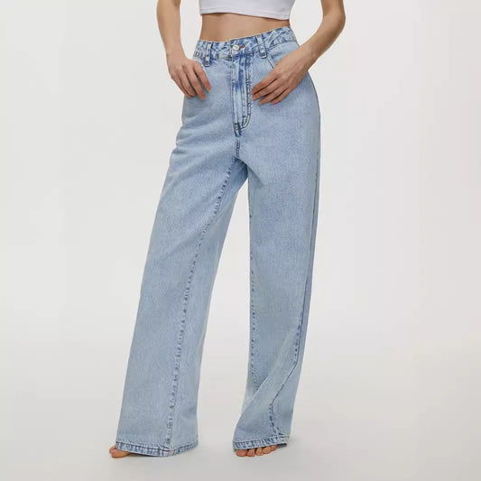 High - Rise Wide Leg Jeans - TayDiane