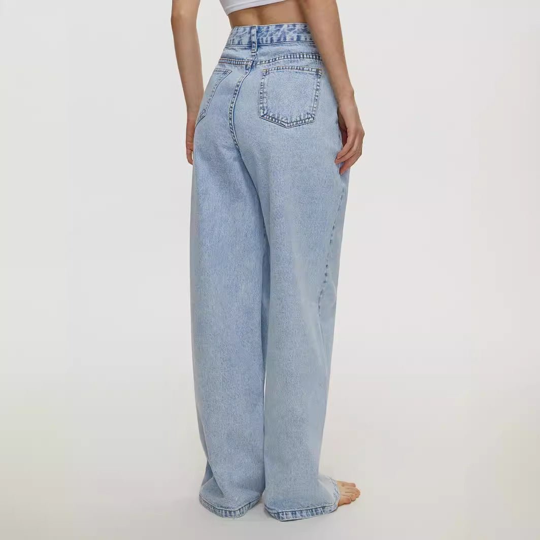 High - Rise Wide Leg Jeans - TayDiane