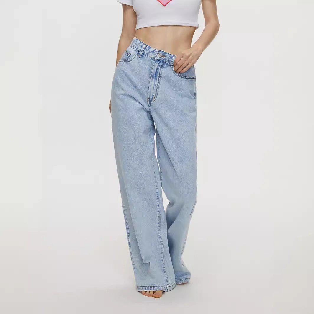 High - Rise Wide Leg Jeans - TayDiane
