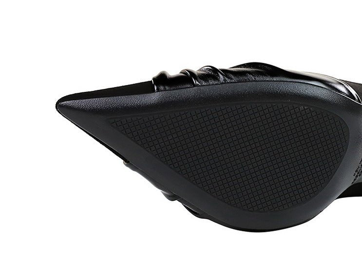 Knotted Pointed - Toe High Heels - TayDiane