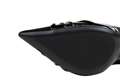 Knotted Pointed - Toe High Heels - TayDiane