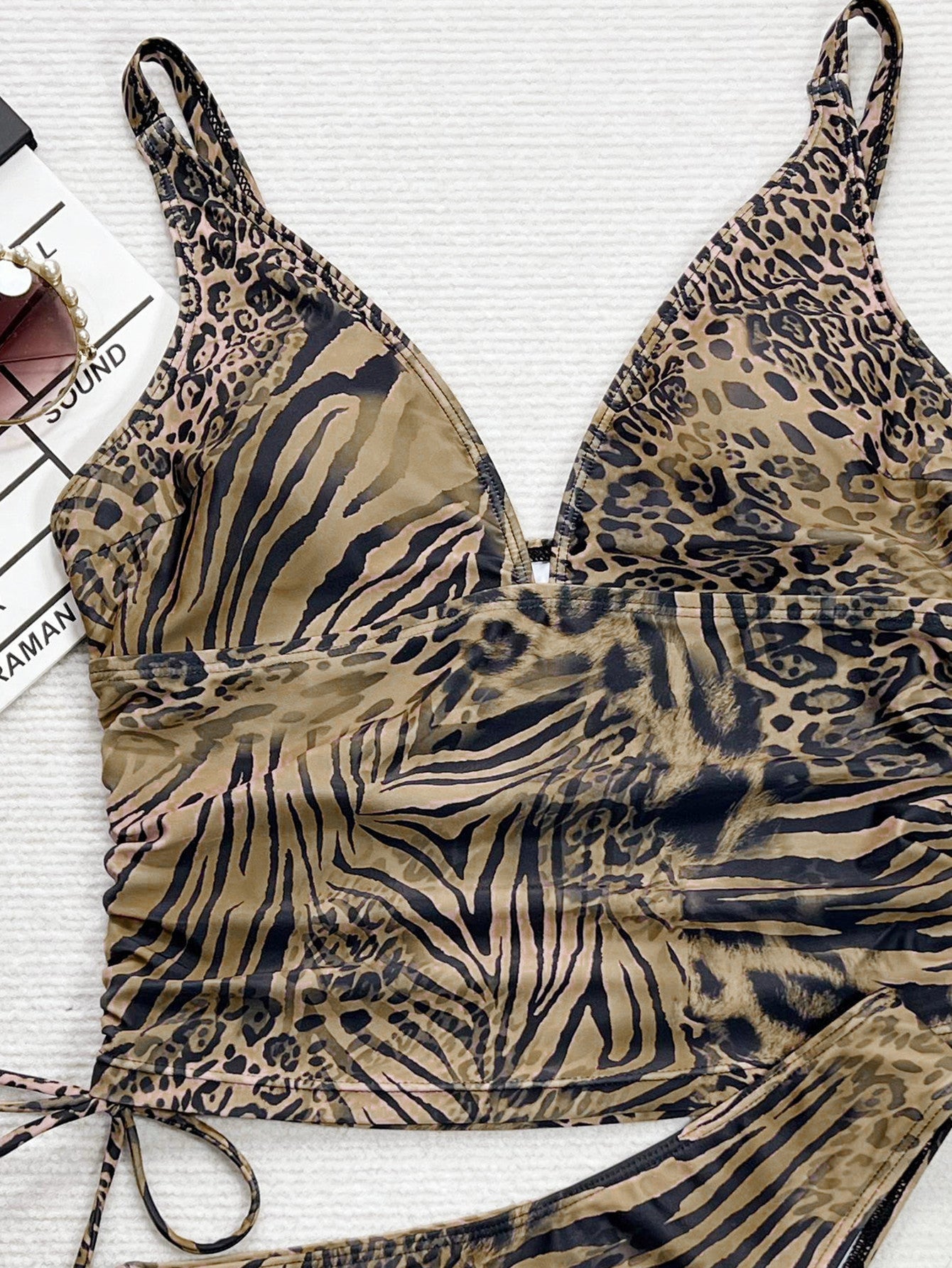Leopard Print Bikini Swimsuit - TayDiane