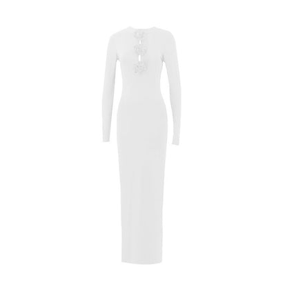 Luna Rose Keyhole Maxi Dress - TayDiane