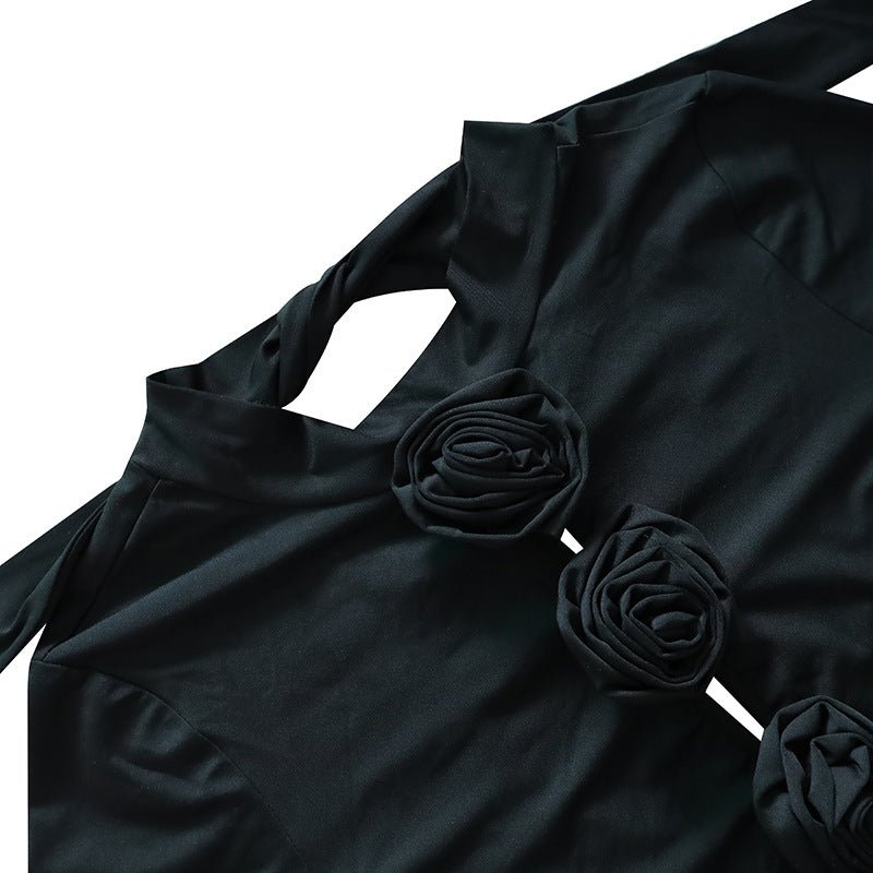 Luna Rose Keyhole Maxi Dress - TayDiane