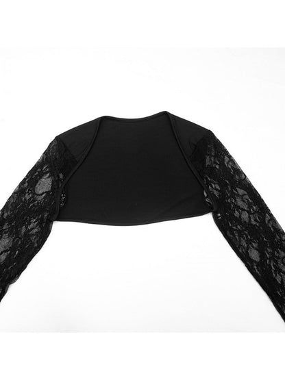 Midnight Lace Cutout Backless Maxi Dress - TayDiane