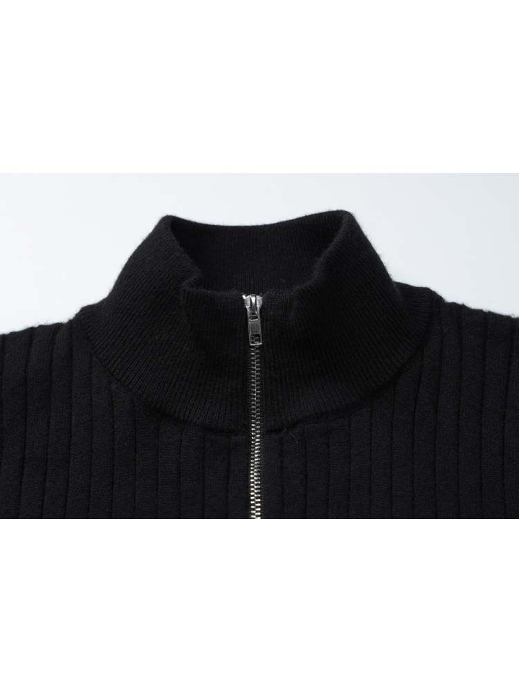 Midnight Motion Colorblock Zipper Top - TayDiane