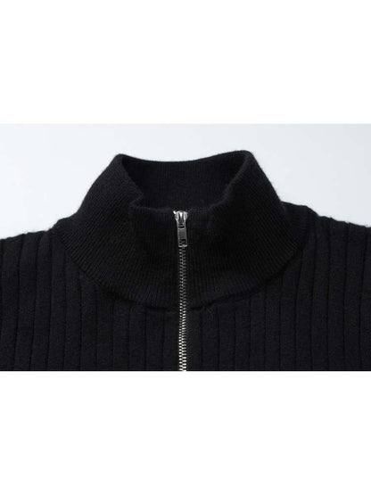 Midnight Motion Colorblock Zipper Top - TayDiane